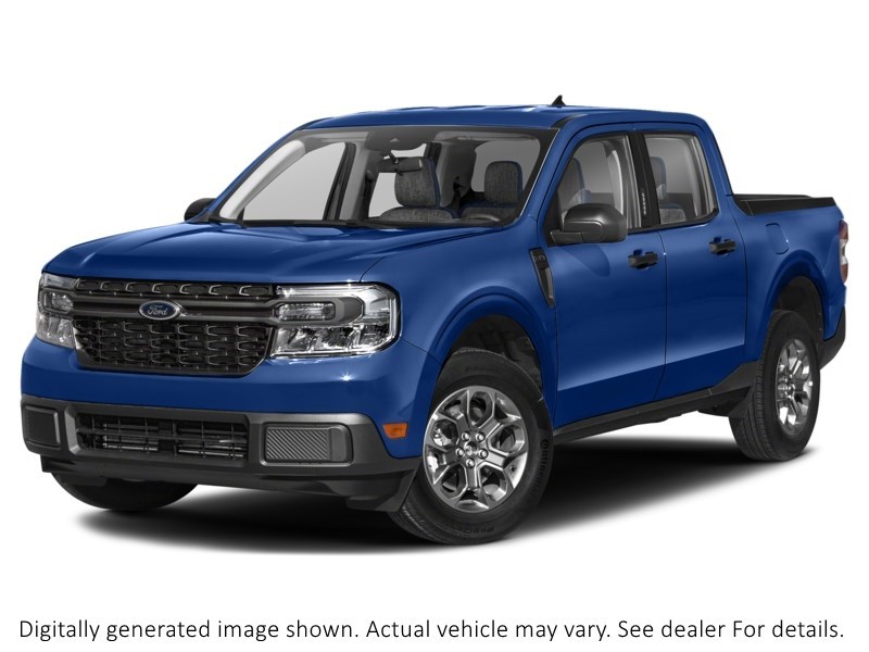 2023 Ford Maverick XLT AWD Supercrew Atlas Blue Metallic  Shot 45
