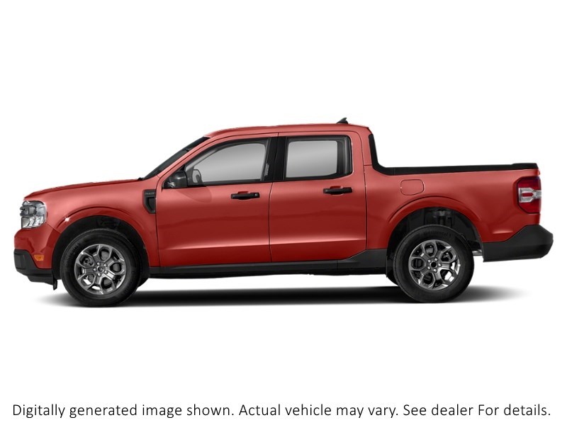 2023 Ford Maverick XLT AWD Supercrew Hot Pepper Red Metallic Tinted Clearcoat  Shot 11