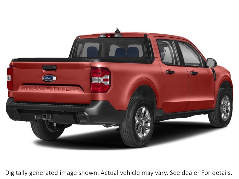 2023 Ford Maverick XLT AWD Supercrew Hot Pepper Red Metallic Tinted Clearcoat  Shot 8