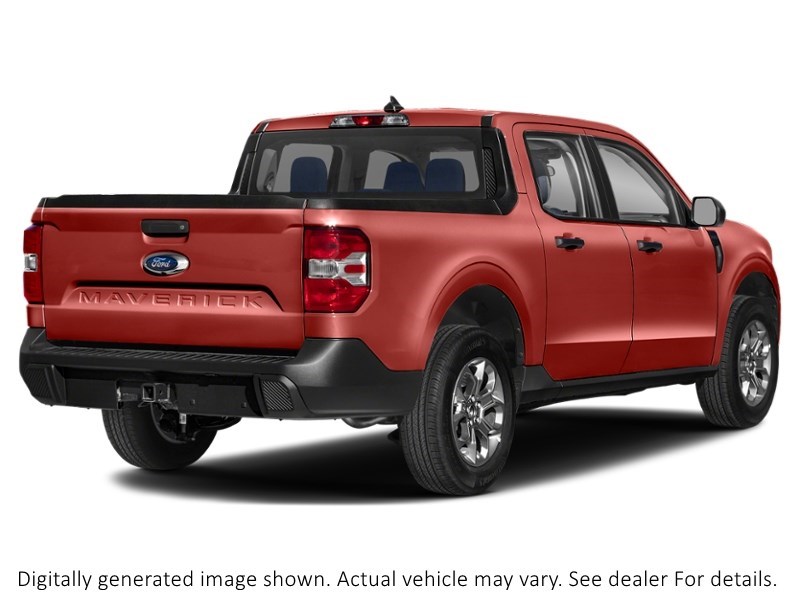 2023 Ford Maverick XLT AWD Supercrew Hot Pepper Red Metallic Tinted Clearcoat  Shot 12
