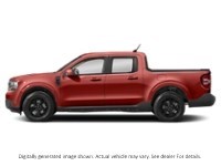 2024 Ford Maverick Lariat Advanced AWD Supercrew Hot Pepper Red Metallic Tinted Clearcoat  Shot 9
