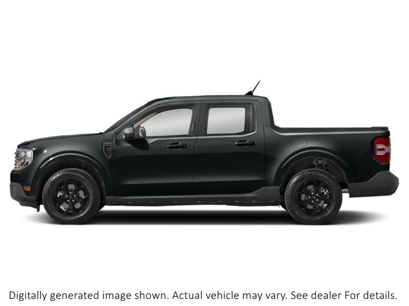 2024 Ford Maverick Lariat Advanced AWD Supercrew Shadow Black  Shot 3