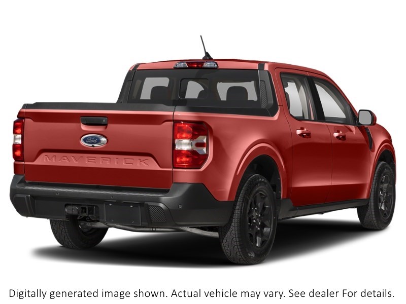 2024 Ford Maverick Lariat Advanced AWD Supercrew Hot Pepper Red Metallic Tinted Clearcoat  Shot 8