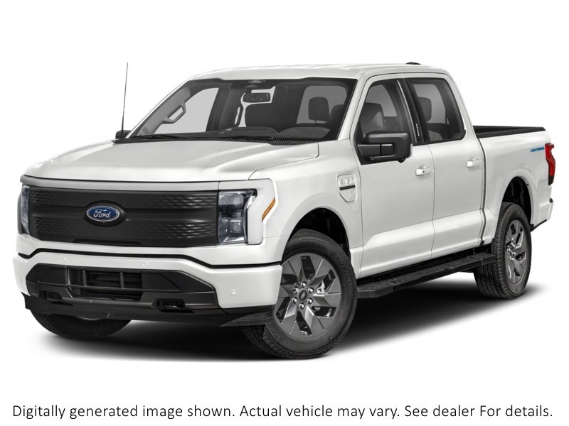 2024 Ford F-150 Lightning XLT 4WD SuperCrew 5.5' Box Oxford White  Shot 4
