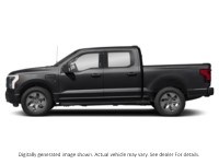 2025 FORD F-150 LIGHTNING XLT 4WD SUPERCREW 5.5' BOX Agate Black Metallic  Shot 5
