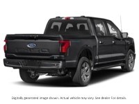 2025 FORD F-150 LIGHTNING XLT 4WD SUPERCREW 5.5' BOX Agate Black Metallic  Shot 6