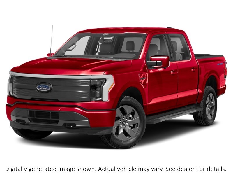 2023 Ford F-150 Lightning Lariat 4WD Supercrew 5.5' Box Rapid Red Metallic Tinted Clearcoat  Shot 22