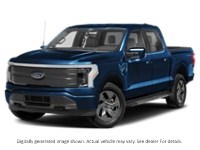 2023 Ford F-150 Lightning Lariat 4WD Supercrew 5.5' Box Antimatter Blue Metallic  Shot 40