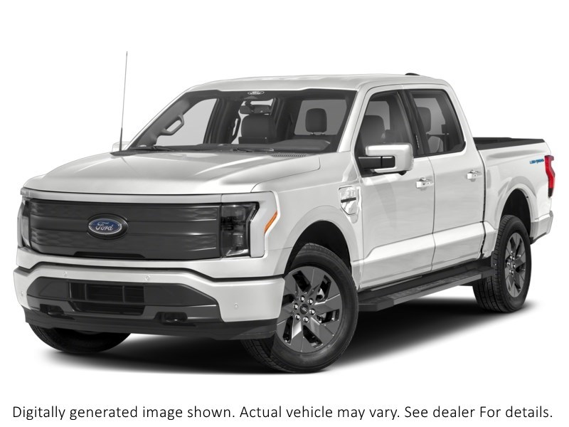 2023 Ford F-150 Lightning Lariat 4WD Supercrew 5.5' Box Oxford White  Shot 55