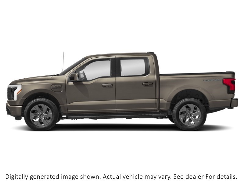 2023 Ford F-150 Lightning Lariat 4WD Supercrew 5.5' Box Stone Grey Metallic  Shot 17