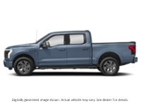 2023 Ford F-150 Lightning Lariat 4WD Supercrew 5.5' Box Azure Grey Metallic Tri-Coat  Shot 35