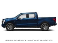 2023 Ford F-150 Lightning Lariat 4WD Supercrew 5.5' Box Antimatter Blue Metallic  Shot 39