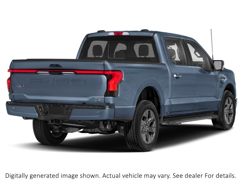 2023 Ford F-150 Lightning Lariat 4WD Supercrew 5.5' Box Azure Grey Metallic Tri-Coat  Shot 36
