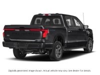 2023 FORD F-150 LIGHTNING LARIAT 4WD SUPERCREW 5.5' BOX | EXT RANGE | ROOF Agate Black Metallic  Shot 6