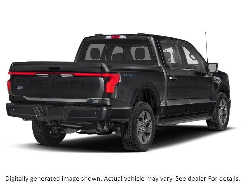 2023 FORD F-150 LIGHTNING LARIAT 4WD SUPERCREW 5.5' BOX | EXT RANGE | ROOF Agate Black Metallic  Shot 6