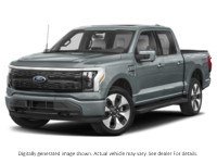 2023 Ford F-150 Lightning Platinum 4WD Supercrew 5.5' Box Carbonized Grey Metallic  Shot 4
