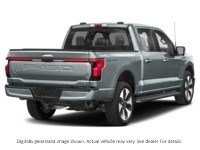 2023 Ford F-150 Lightning Platinum 4WD Supercrew 5.5' Box Carbonized Grey Metallic  Shot 2