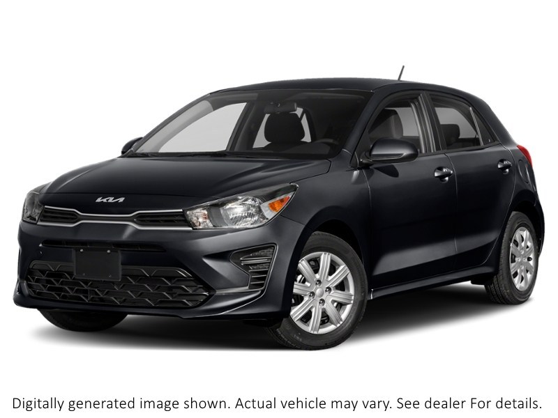 2023 Kia Rio 5-Door Lx+ Ivt Aurora Black  Shot 4