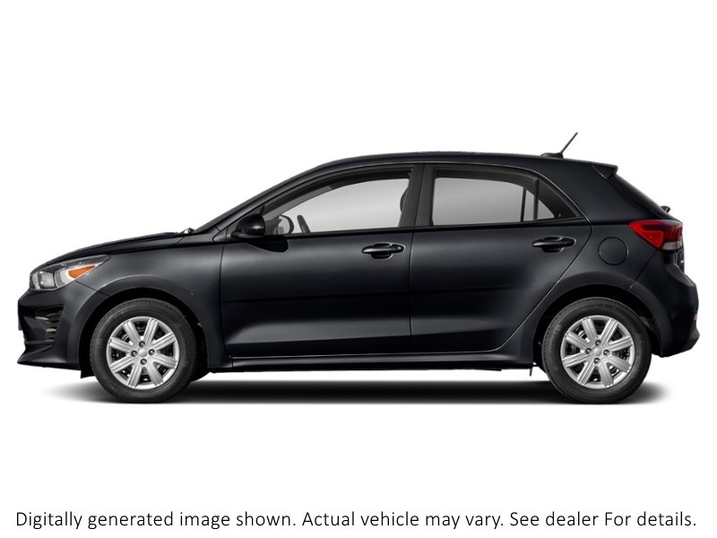2023 Kia Rio 5-Door Lx+ Ivt Aurora Black  Shot 3