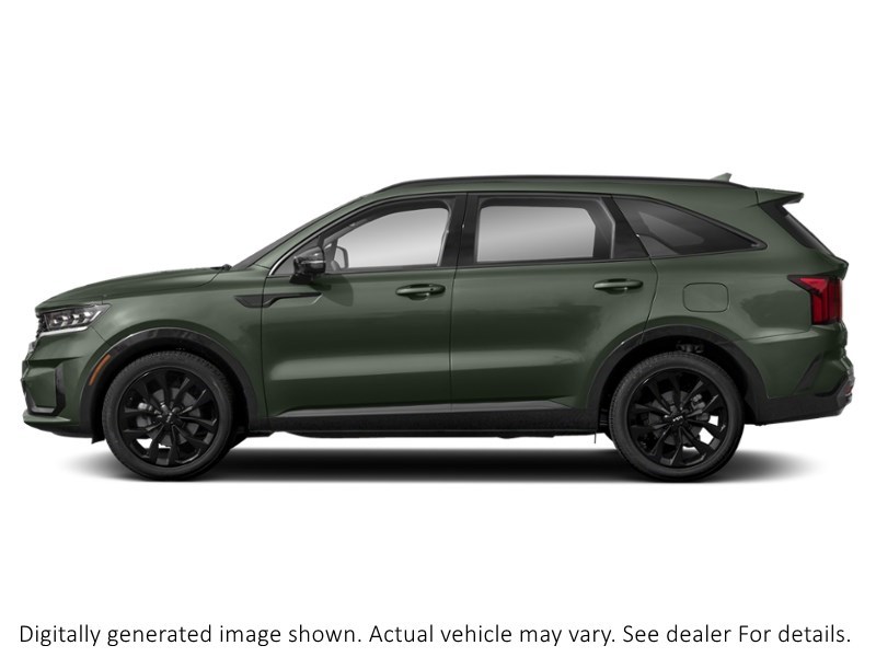 2022 Kia Sorento Sx AWD W/Black Leather Aruba Stone Green  Shot 5