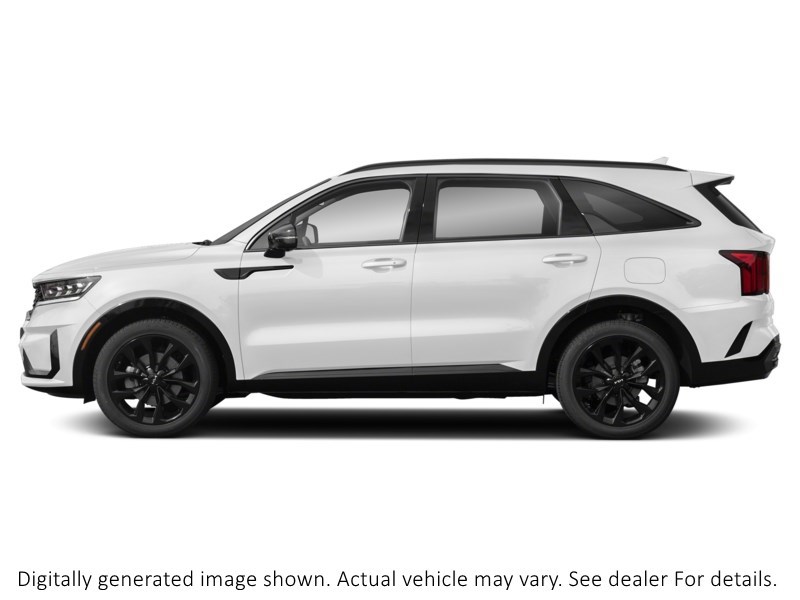 2022 Kia Sorento Sx AWD W/Burgundy Leather Glacial White Pearl  Shot 3