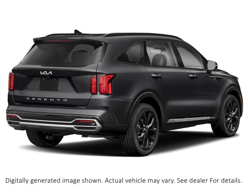 2022 Kia Sorento Sx AWD W/Black Leather Ebony Black  Shot 6