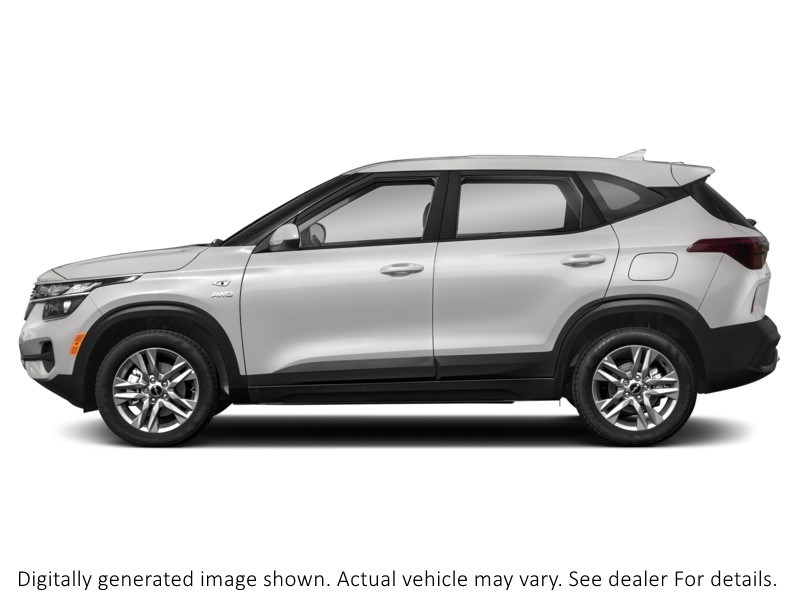 2023 Kia Seltos LX AWD Snow White Pearl  Shot 3