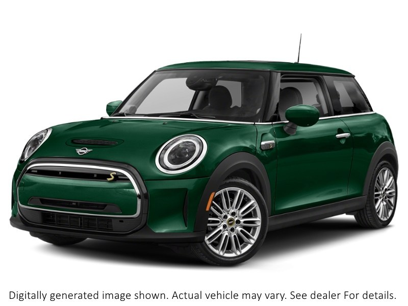 2023 Mini Se 3 Door Cooper SE FWD British Racing Green IV Metallic  Shot 29