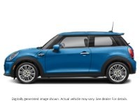 2023 Mini Se 3 Door Cooper SE FWD Island Blue Metallic  Shot 24