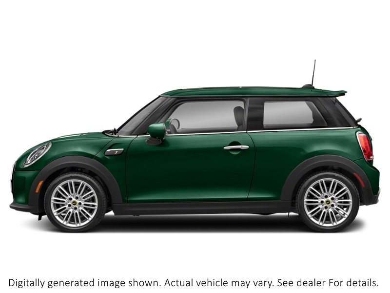 2023 Mini Se 3 Door Cooper SE FWD British Racing Green IV Metallic  Shot 28