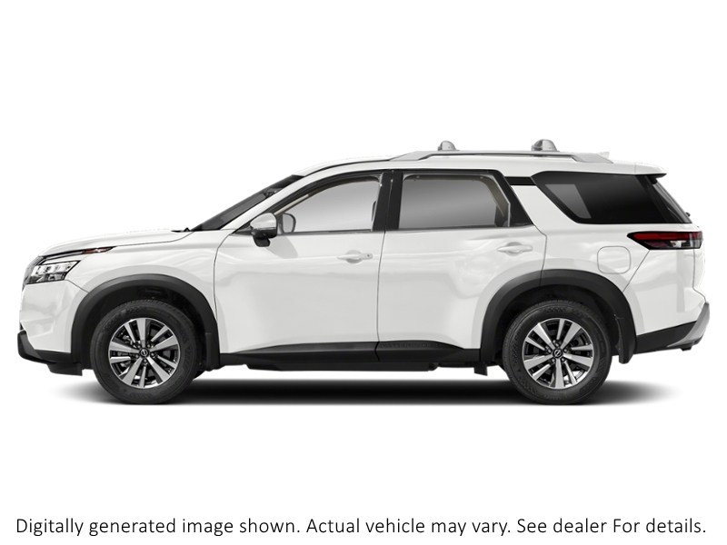 2023 Nissan Pathfinder SL 4WD Pearl White TriCoat  Shot 3
