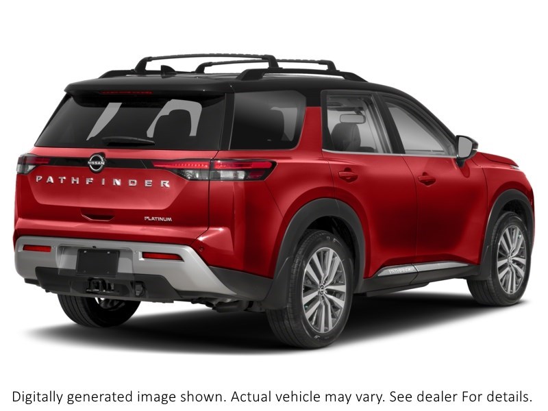 2022 Nissan Pathfinder Platinum 4WD Scarlet Ember Tintcoat/Super Black  Shot 14