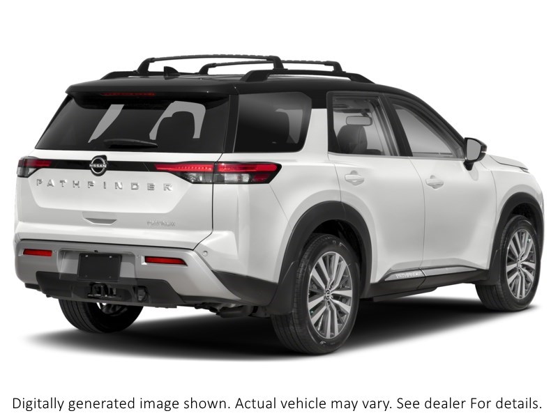 2022 Nissan Pathfinder Platinum 4WD Pearl White TriCoat/Super Black  Shot 24