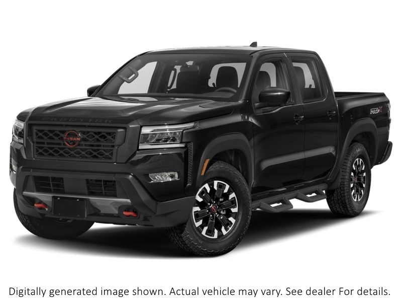 2023 Nissan Frontier Crew Cab Pro-4X Standard Bed 4X4 Super Black  Shot 4