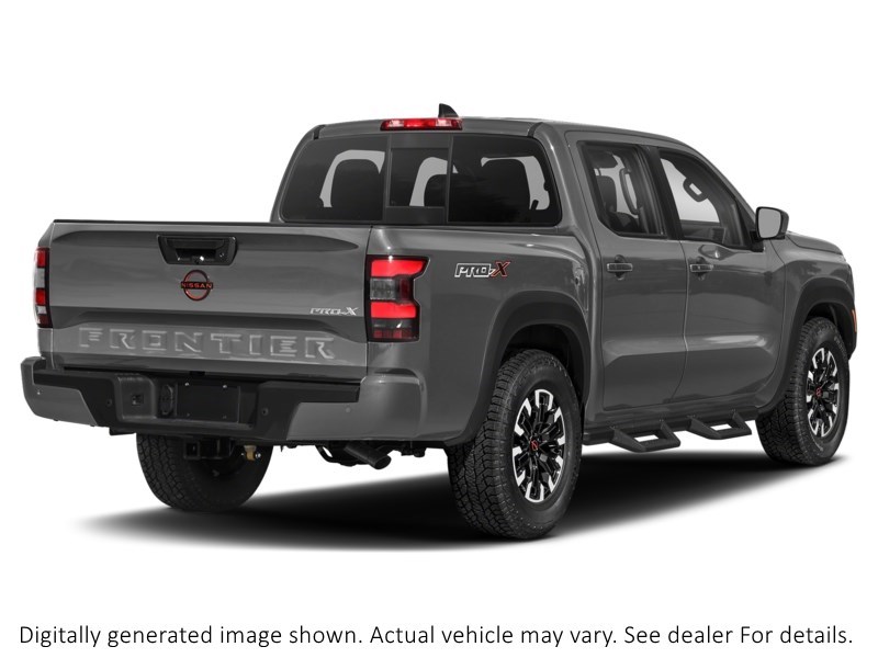 2023 Nissan Frontier Crew Cab Pro-4X Standard Bed 4X4 Gun Metallic  Shot 30
