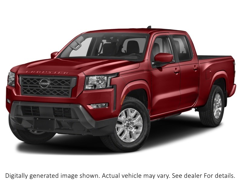 2022 NISSAN FRONTIER CREW CAB SV LONG BED 4X4 Cardinal Red Metallic TriCoat  Shot 23