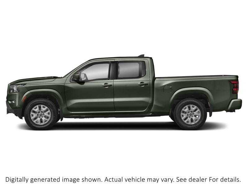 2022 NISSAN FRONTIER CREW CAB SV LONG BED 4X4 Tactical Green Metallic  Shot 9
