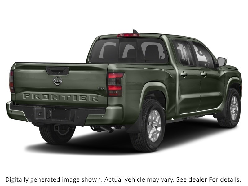 2022 NISSAN FRONTIER CREW CAB SV LONG BED 4X4 Tactical Green Metallic  Shot 8