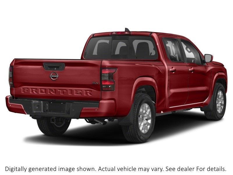 2022 NISSAN FRONTIER CREW CAB SV LONG BED 4X4 Cardinal Red Metallic TriCoat  Shot 21