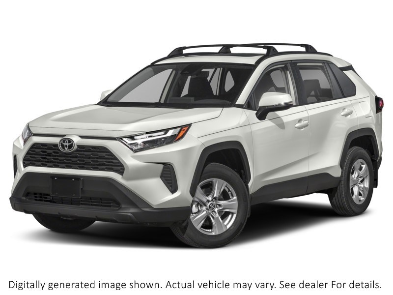 2022 Toyota Rav4 XLE AWD Blizzard Pearl  Shot 1