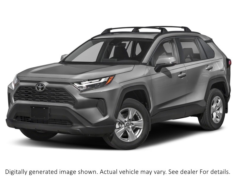 2022 Toyota Rav4 XLE AWD Silver Sky Metallic  Shot 4