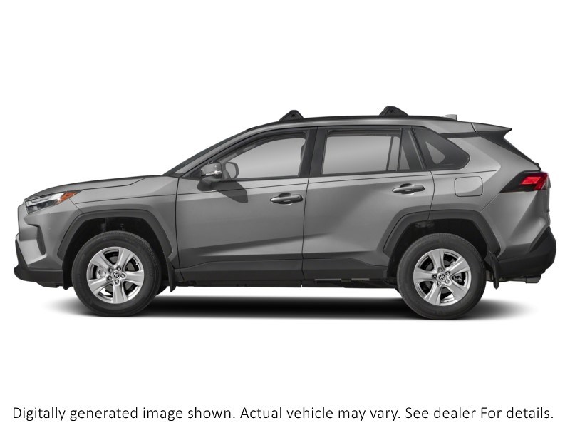 2022 Toyota Rav4 XLE AWD Silver Sky Metallic  Shot 3