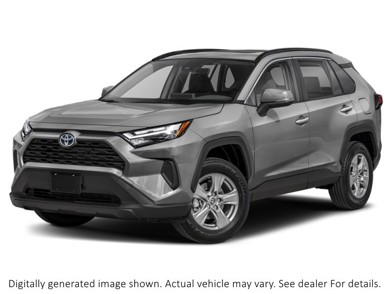 2022 Toyota Rav4 Hybrid Hybrid XLE AWD Silver Sky Metallic  Shot 1