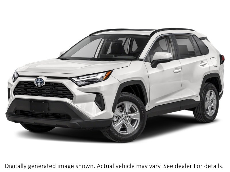 2022 Toyota Rav4 Hybrid Hybrid XLE AWD Super White  Shot 7