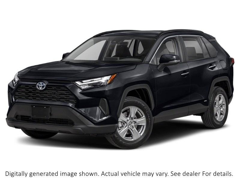 2022 Toyota Rav4 Hybrid Hybrid XLE AWD Midnight Black Metallic  Shot 17