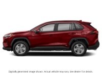 2022 Toyota Rav4 Hybrid Hybrid XLE AWD Ruby Flare Pearl  Shot 22