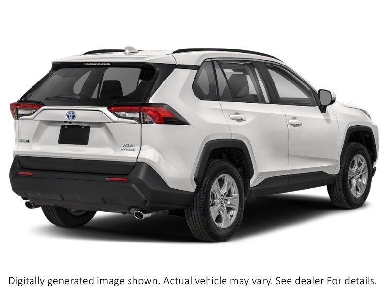 2022 Toyota Rav4 Hybrid Hybrid XLE AWD Super White  Shot 8