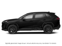 2022 Toyota RAV4 Hybrid Hybrid SE AWD Midnight Black Metallic  Shot 3