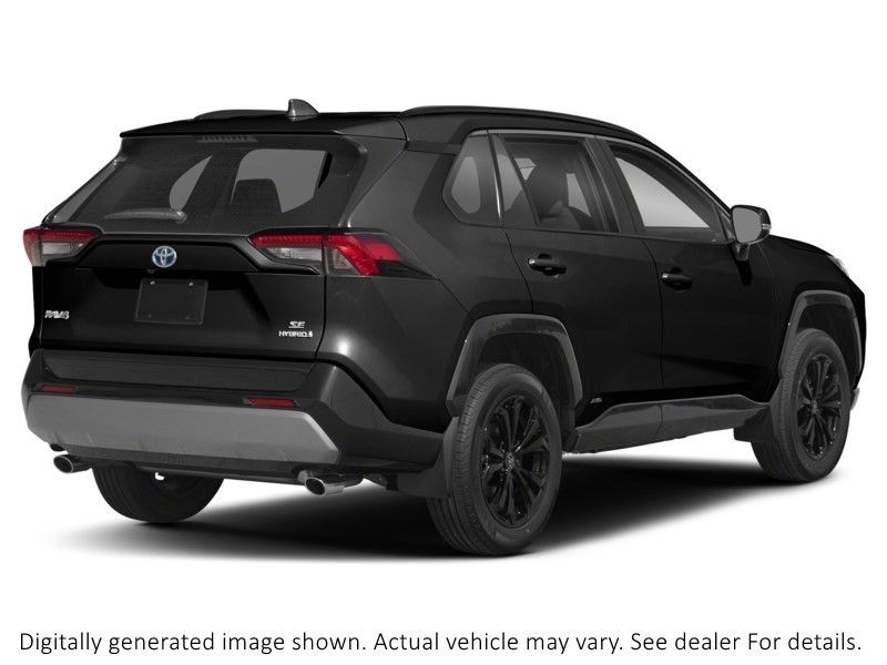 2022 Toyota RAV4 Hybrid Hybrid SE AWD Midnight Black Metallic  Shot 6