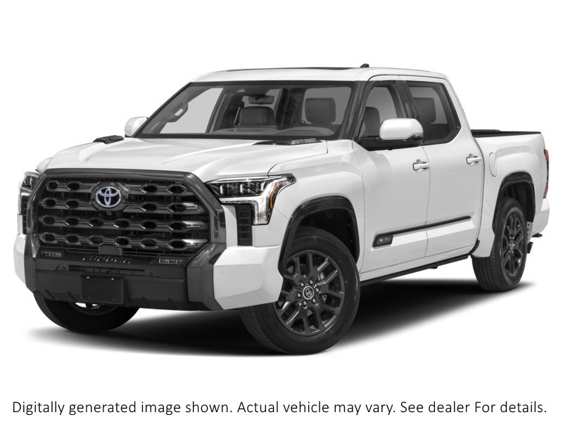 2023 Toyota Tundra Hybrid 4X4 Crewmax Platinum Hybrid Wind Chill Pearl  Shot 1